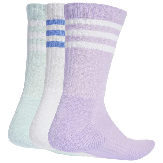 Adidas Παιδικές κάλτσες 3-Stripes Cushioned Crew Socks 3 pairs